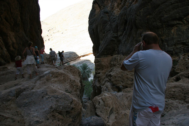 Vandretur tilbage fra Bilad Sayt