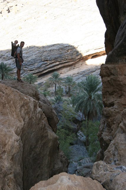 Vandretur tilbage fra Bilad Sayt