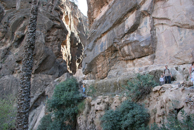 Vandretur tilbage fra Bilad Sayt